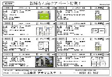 プリントイメージ：販売促進物件チラシ（複数物件）